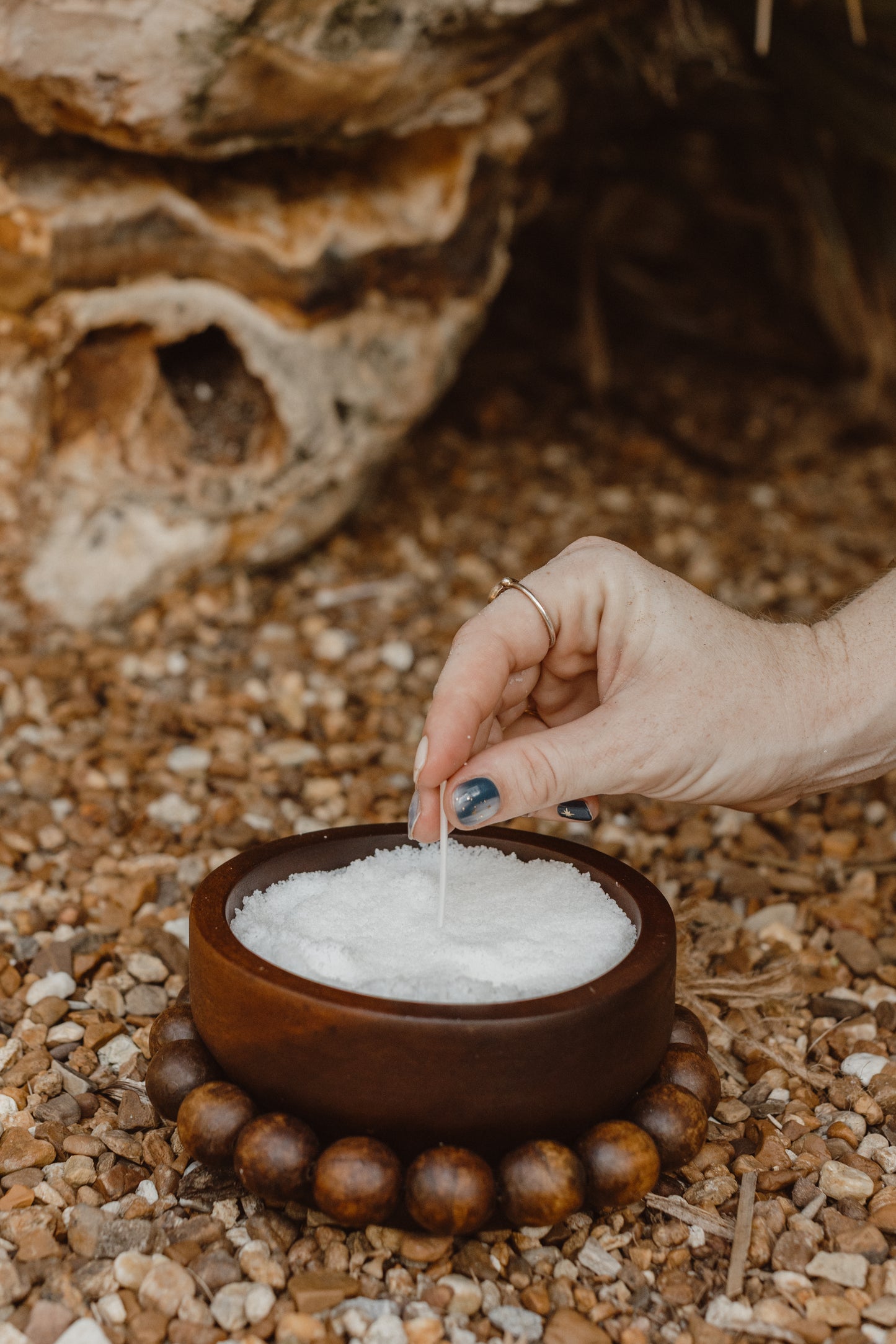 Saint Pete Sand Candle