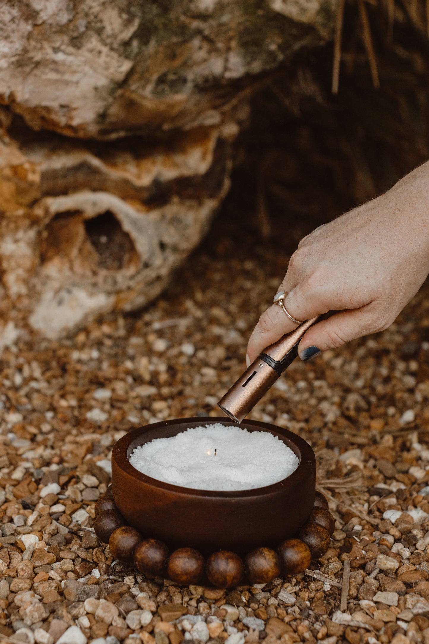 Saint Pete Sand Candle