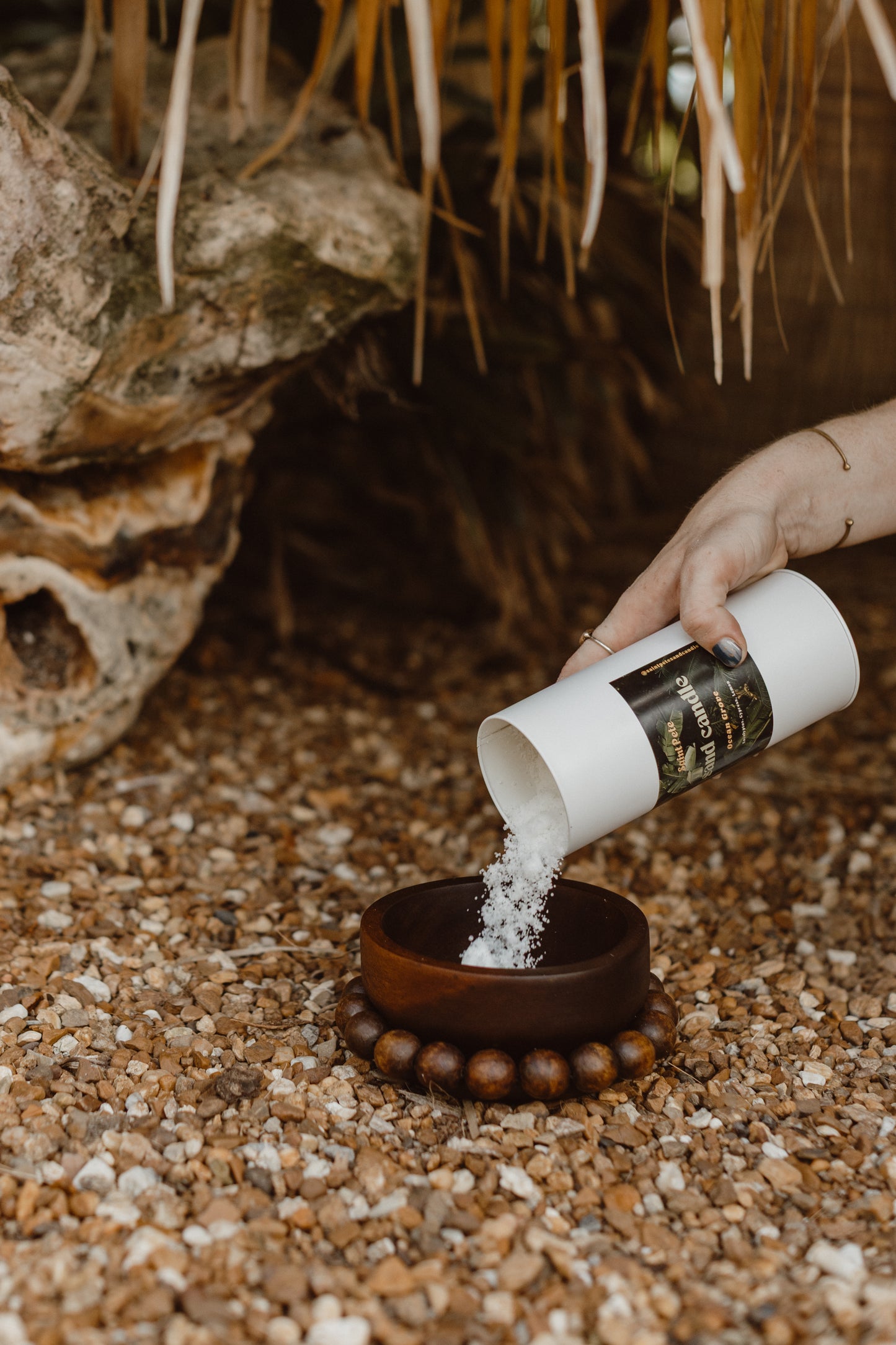 Saint Pete Sand Candle