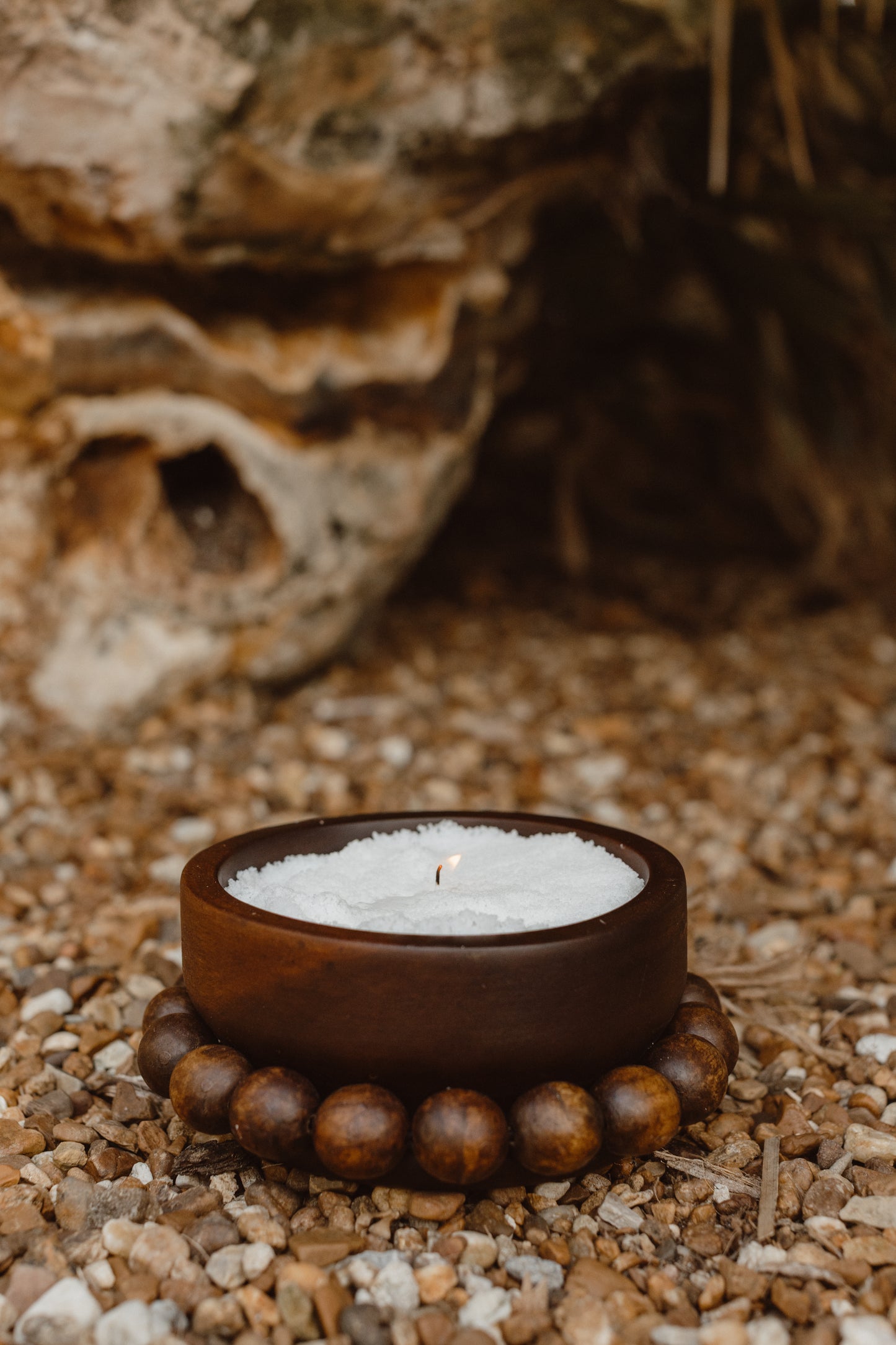 Saint Pete Sand Candle