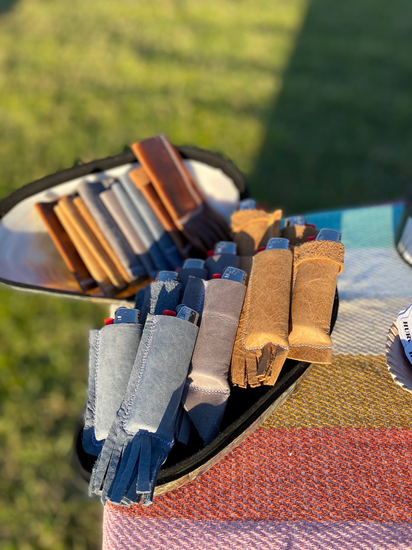 Leather Lighter Case